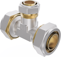 Mexen PEX-S редукционен трояк с резба PEX 16 x 20 x 16 - W97231-162016-00
