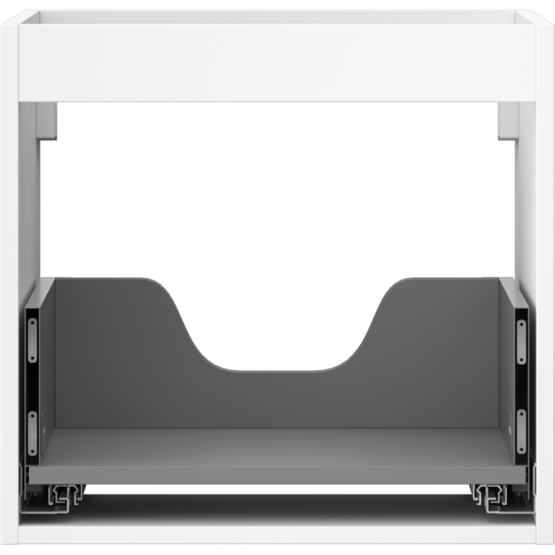 Mexen Box-A корпус за шкаф под мивка 50 см, 1 чекмедже, бял мат - 91AX0-0500-470-1-01