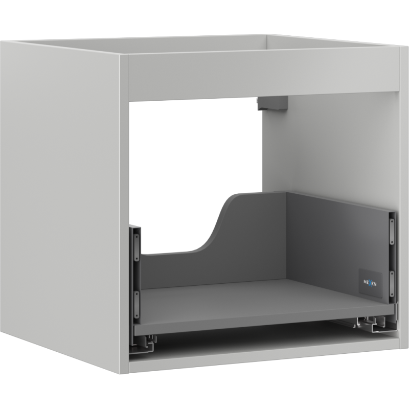 Mexen Box-A корпус за шкаф под мивка 50 см, 1 чекмедже, сив мат - 91AX0-0500-470-1-62
