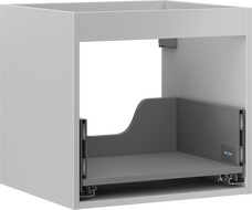 Mexen Box-A корпус за шкаф под мивка 50 см, 1 чекмедже, сив мат - 91AX0-0500-470-1-62