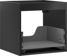 Mexen Box-A корпус за шкаф за мивка 50 см, 1 чекмедже, черен мат - 91AX0-0500-470-1-71