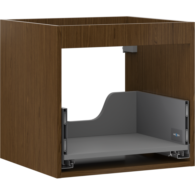 Mexen Box-A корпус на шкаф под мивка 50 см, 1 чекмедже, орех - 91AX0-0500-470-1-86
