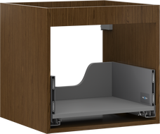 Mexen Box-A корпус на шкаф под мивка 50 см, 1 чекмедже, орех - 91AX0-0500-470-1-86