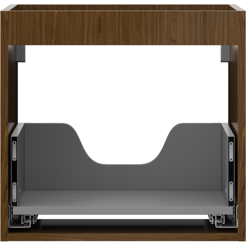 Mexen Box-A корпус на шкаф под мивка 50 см, 1 чекмедже, орех - 91AX0-0500-470-1-86