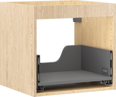 Корпус за шкаф под мивка Mexen Box-A 50 см, 1 чекмедже, дъб - 91AX0-0500-470-1-81