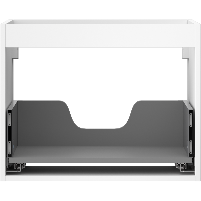 Mexen Box-A корпус на шкаф за мивка 60 см, 1 чекмедже, бял мат - 91AX0-0600-470-1-01