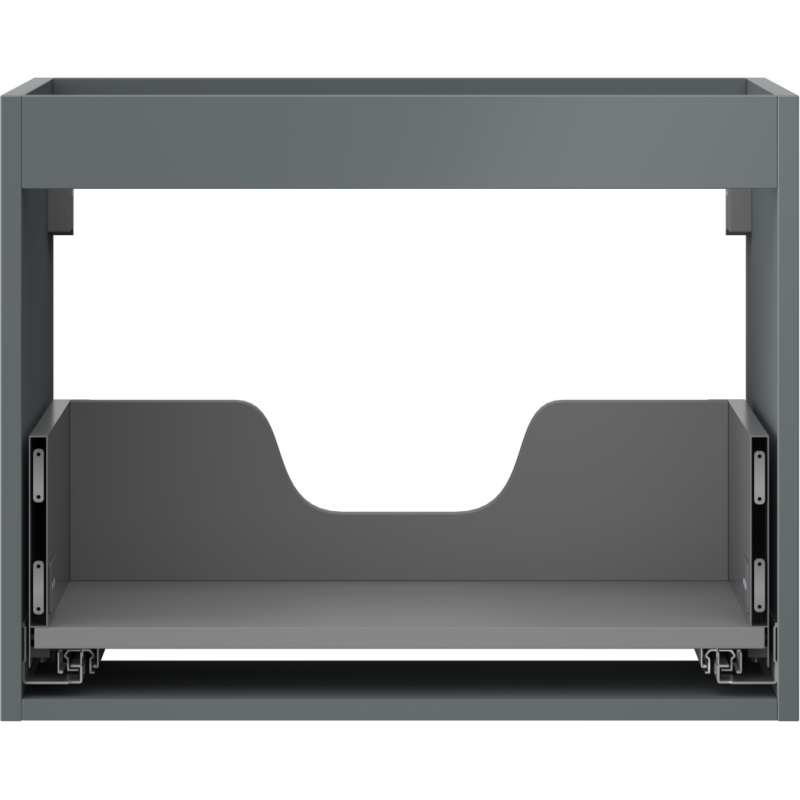 Mexen Box-A корпус на шкаф под мивка 60 см, 1 чекмедже, мат графит - 91AX0-0600-470-1-66