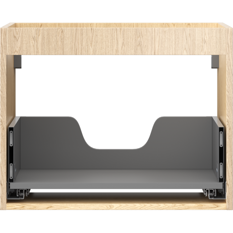 Mexen Box-A корпус на шкаф под мивка 60 см, 1 чекмедже, дъб - 91AX0-0600-470-1-81