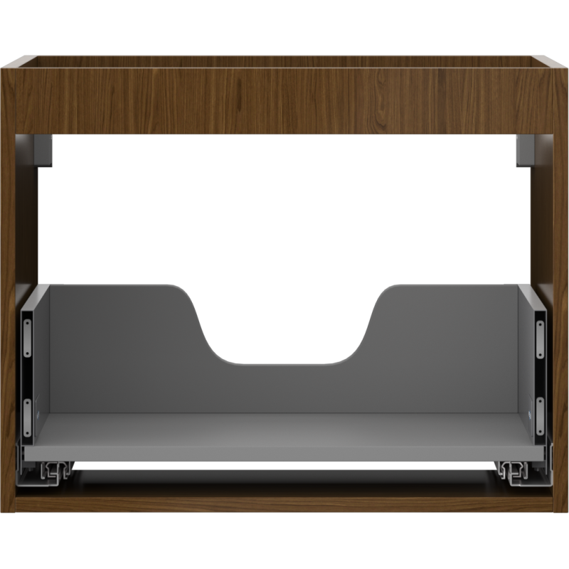 Mexen Box-A корпус на шкаф за мивка 60 см, 1 чекмедже, орех - 91AX0-0600-470-1-86