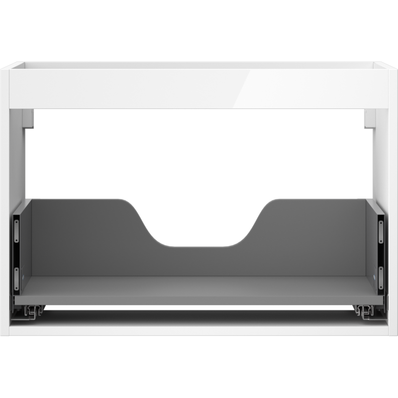 Mexen Box-A корпус за шкаф под мивка 70 см, 1 чекмедже, бял гланц - 91AX0-0700-470-1-00