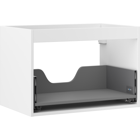 Mexen Box-A шкаф под умивалник корпус 70 cm, 1 чекмедже, бял мат - 91AX0-0700-470-1-01