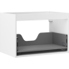 Mexen Box-A шкаф под умивалник корпус 70 cm, 1 чекмедже, бял мат - 91AX0-0700-470-1-01