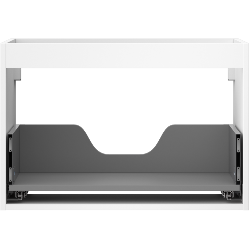 Mexen Box-A корпус на шкаф под мивка 70 см, 1 чекмедже, бял мат - 91AX0-0700-470-1-01