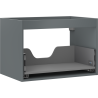 Mexen Box-A корпус шкаф под умивалник 70 см, 1 чекмедже, мат графит - 91AX0-0700-470-1-66