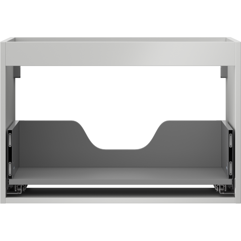 Mexen Box-A корпус на шкаф за мивка 70 см, 1 чекмедже, сиво мат - 91AX0-0700-470-1-62