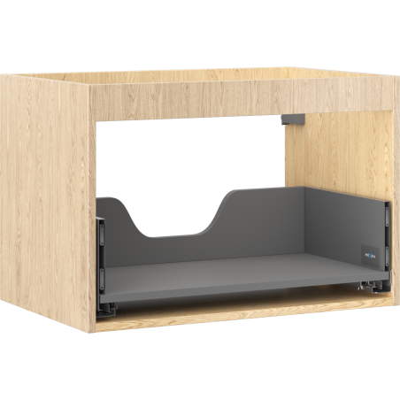 Корпус на шкаф под мивка Mexen Box-A 70 см, 1 чекмедже, дъб - 91AX0-0700-470-1-81