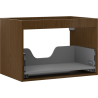 Кутия Mexen Box-A за шкаф за мивка 70 см, 1 чекмедже, орех - 91AX0-0700-470-1-86
