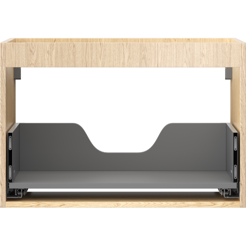 Mexen Box-A корпус за шкаф за мивка 70 см, 1 чекмедже, дъб - 91AX0-0700-470-1-81