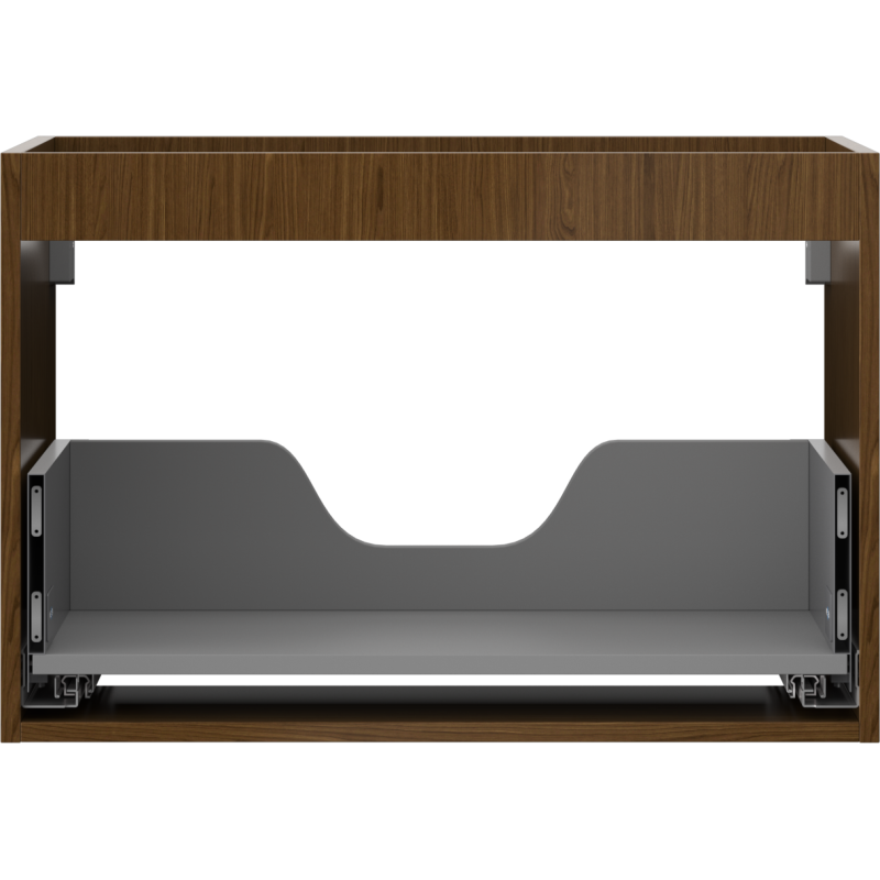 Mexen Box-A корпус за шкаф под умивалник 70 см, 1 чекмедже, орех - 91AX0-0700-470-1-86