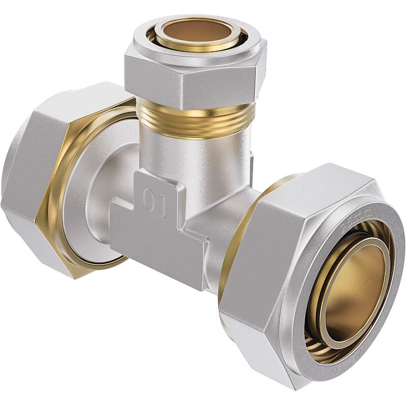 Mexen PEX-S редукционен тройник резбован PEX 32 x 20 x 32 - W97231-322032-00
