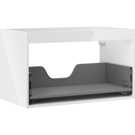 Mexen Box-A корпус на шкаф под мивка 80 см, 1 чекмедже, бял гланц - 91AX0-0800-470-1-00