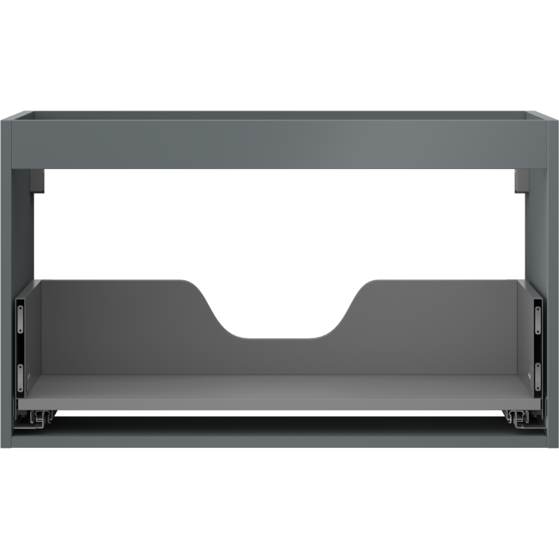 Mexen Box-A Шкаф корпус под мивка 80 см, 1 чекмедже, мат графит - 91AX0-0800-470-1-66
