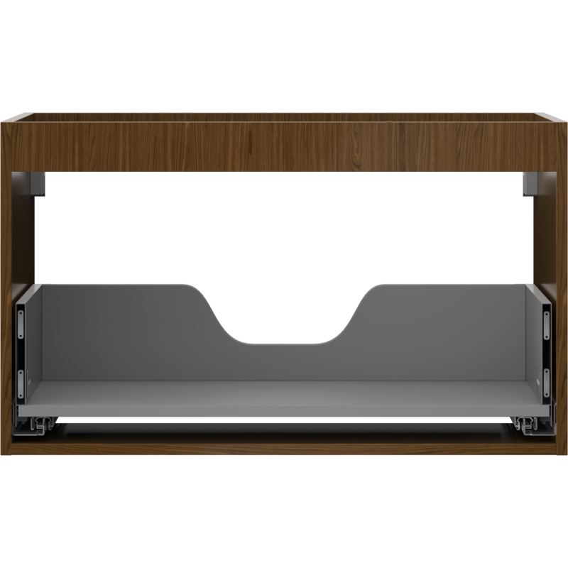 Mexen Box-A корпус шкаф под умивалник 80 см, 1 чекмедже, орех - 91AX0-0800-470-1-86