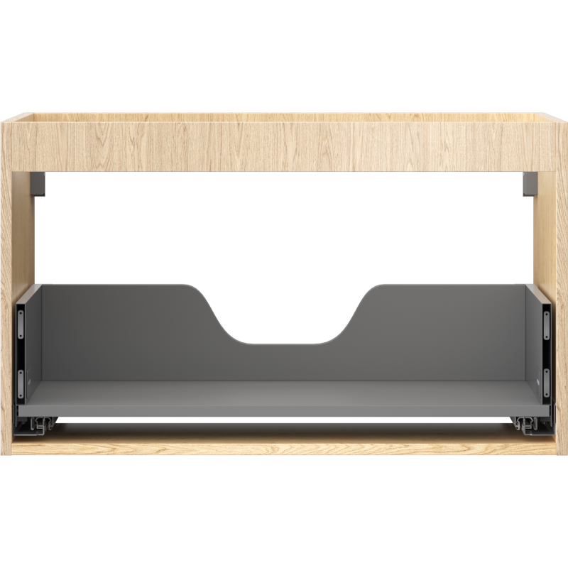 Mexen Box-A корпус шкаф под мивка 80 см, 1 чекмедже, дъб - 91AX0-0800-470-1-81