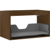 Корпус на шкафа Mexen Box-A 80 см, 1 чекмедже, орех - 91AX0-0800-470-1-86
