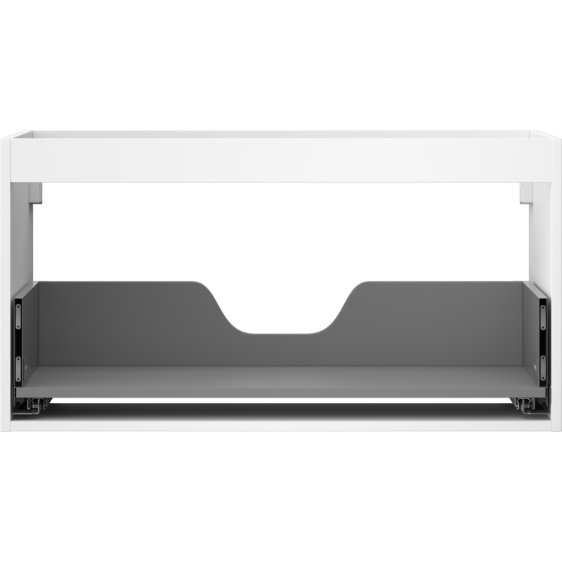Mexen Box-A корпус на шкаф за мивка 90 см, 1 чекмедже, бял мат - 91AX0-0900-470-1-01