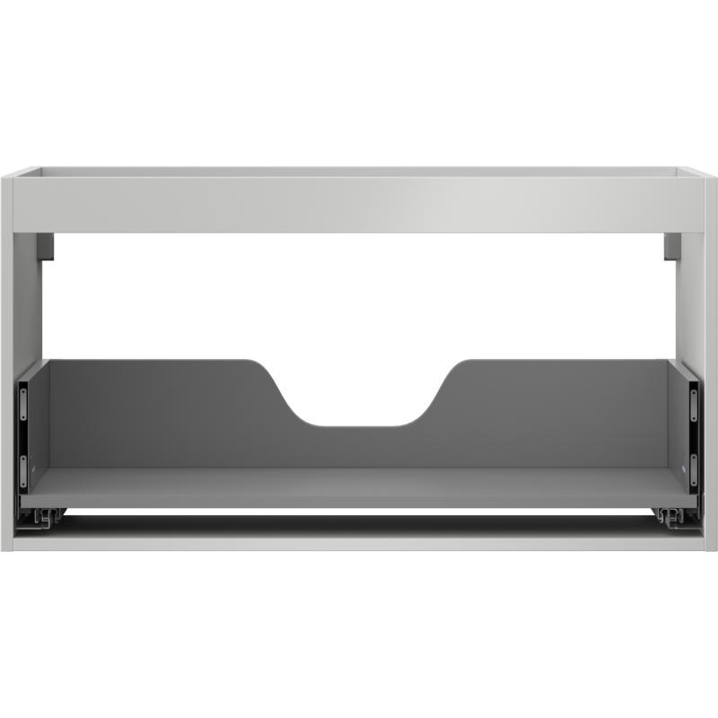 Mexen Box-A корпус на шкаф под мивка 90 см, 1 чекмедже, сив мат - 91AX0-0900-470-1-62