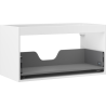 Корпус на шкафче под мивка Mexen Box-A 90 см, 1 чекмедже, бял мат - 91AX0-0900-470-1-01