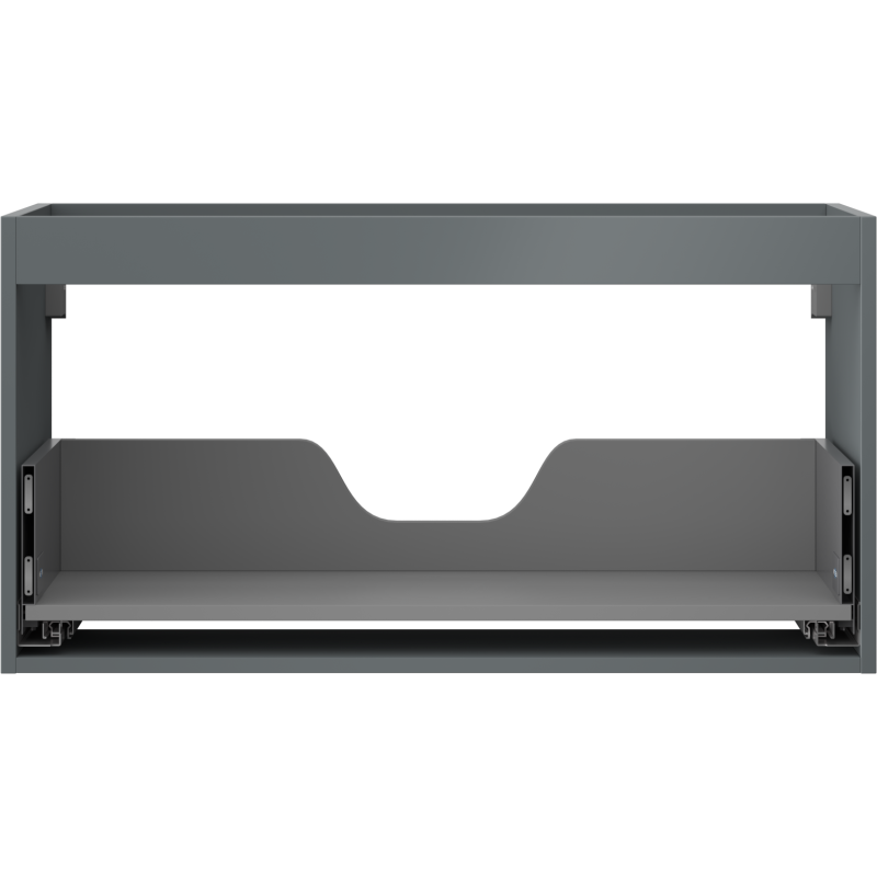 Mexen Box-A корпус за шкаф под умивалник 90 см, 1 чекмедже, мат графит - 91AX0-0900-470-1-66