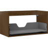 Док Mexen Box-A модул за шкаф под мивка 90 см, 1 чекмедже, орех - 91AX0-0900-470-1-86