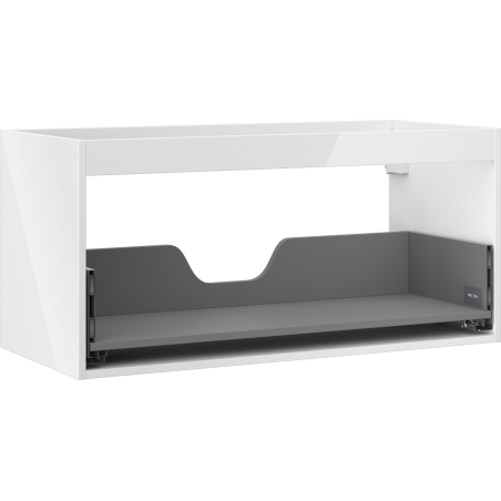 Мексен Box-A корпус 100 см, 1 чекмедже, бял гланц - 91AX0-1000-470-1-00