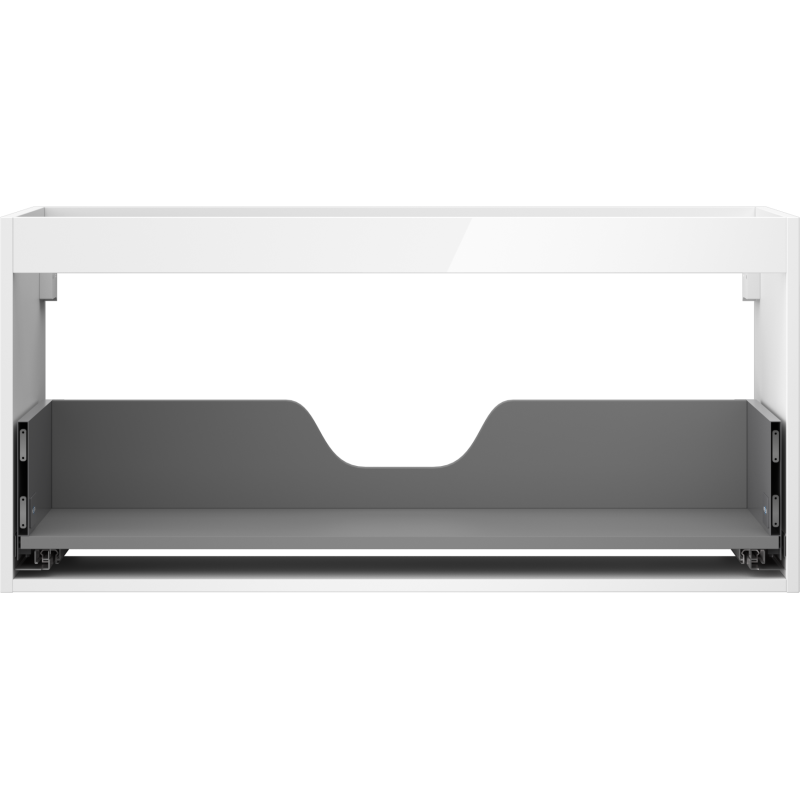 Mexen Box-A корпус за шкаф под мивка 100 см, 1 чекмедже, бял гланц - 91AX0-1000-470-1-00