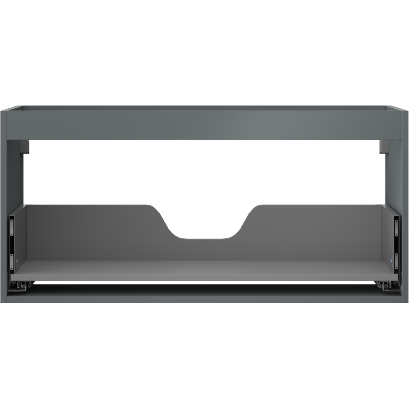 Mexen Box-A корпус на шкаф под мивка 100 см, 1 чекмедже, графит мат - 91AX0-1000-470-1-66