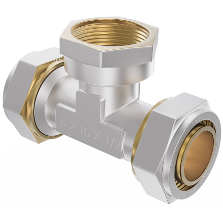 Mexen PEX-S тройник за завиване PEX 20 x 3/4 GW x 20 - W97232-2034F20-00