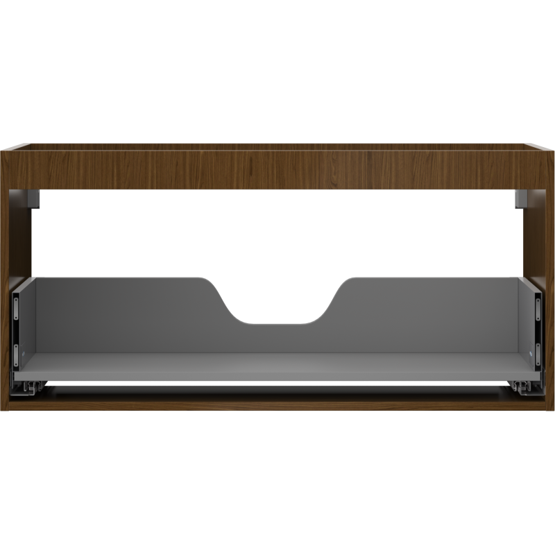 Mexen Box-A корпус на шкаф за мивка 100 cm, 1 чекмедже, орех - 91AX0-1000-470-1-86