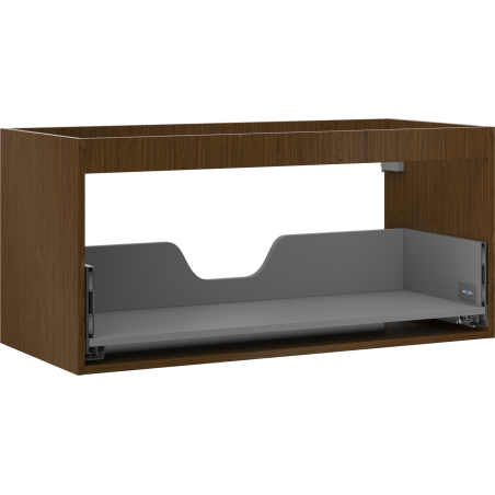 Mexen Box-A корпус на шкаф за мивка 100 cm, 1 чекмедже, орех - 91AX0-1000-470-1-86