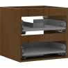 Кутия Mexen Box-A корпус за шкаф под умивалник 50 см, 2 чекмеджета, орех - 91AX0-0500-470-2-86