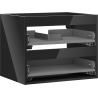 Кутия Mexen Box-A шкаф за мивка 60 см, 2 чекмеджета, черен гланц - 91AX0-0600-470-2-70