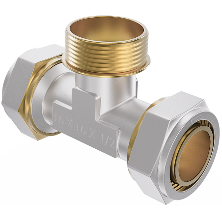 Mexen PEX-S тройник затягане PEX 32 x 3/4 GZ x 32 - W97233-3234M32-00