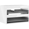 Korpus на шкафче под умивалник Mexen Box-A 70 см, 2 чекмеджета, бял гланц - 91AX0-0700-470-2-00