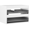 Корпус на шкаф Mexen Box-A за под мивка 70 см, 2 чекмеджета, бял мат - 91AX0-0700-470-2-01