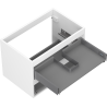 Mexen Box-A корпус на шкаф под мивка 70 см, 2 чекмеджета, бял мат - 91AX0-0700-470-2-01