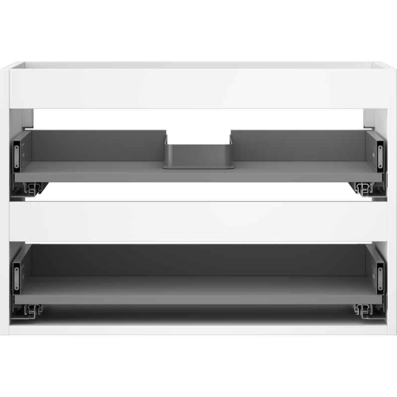 Mexen Box-A корпус на шкаф под мивка 70 см, 2 чекмеджета, бял мат - 91AX0-0700-470-2-01