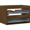 Корпус за шкаф под мивка Mexen Box-A 70 см, 2 чекмеджета, орех - 91AX0-0700-470-2-86