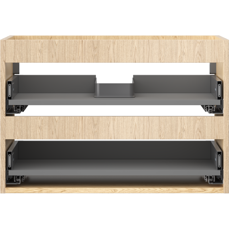 Mexen Box-A корпус на шкафа под умивалник 70 см, 2 чекмеджета, дъб - 91AX0-0700-470-2-81