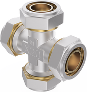 Mexen PEX-S четворник скрепващ PEX 16 x 16 x 16 x 16 - W97237-161616-00